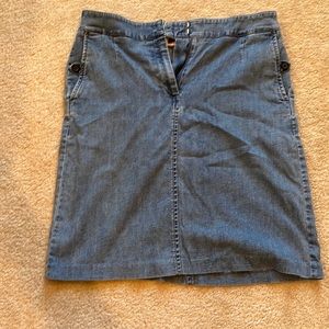 BLUE JEAN SHORTS - Talbots Petites ‘Stretch’